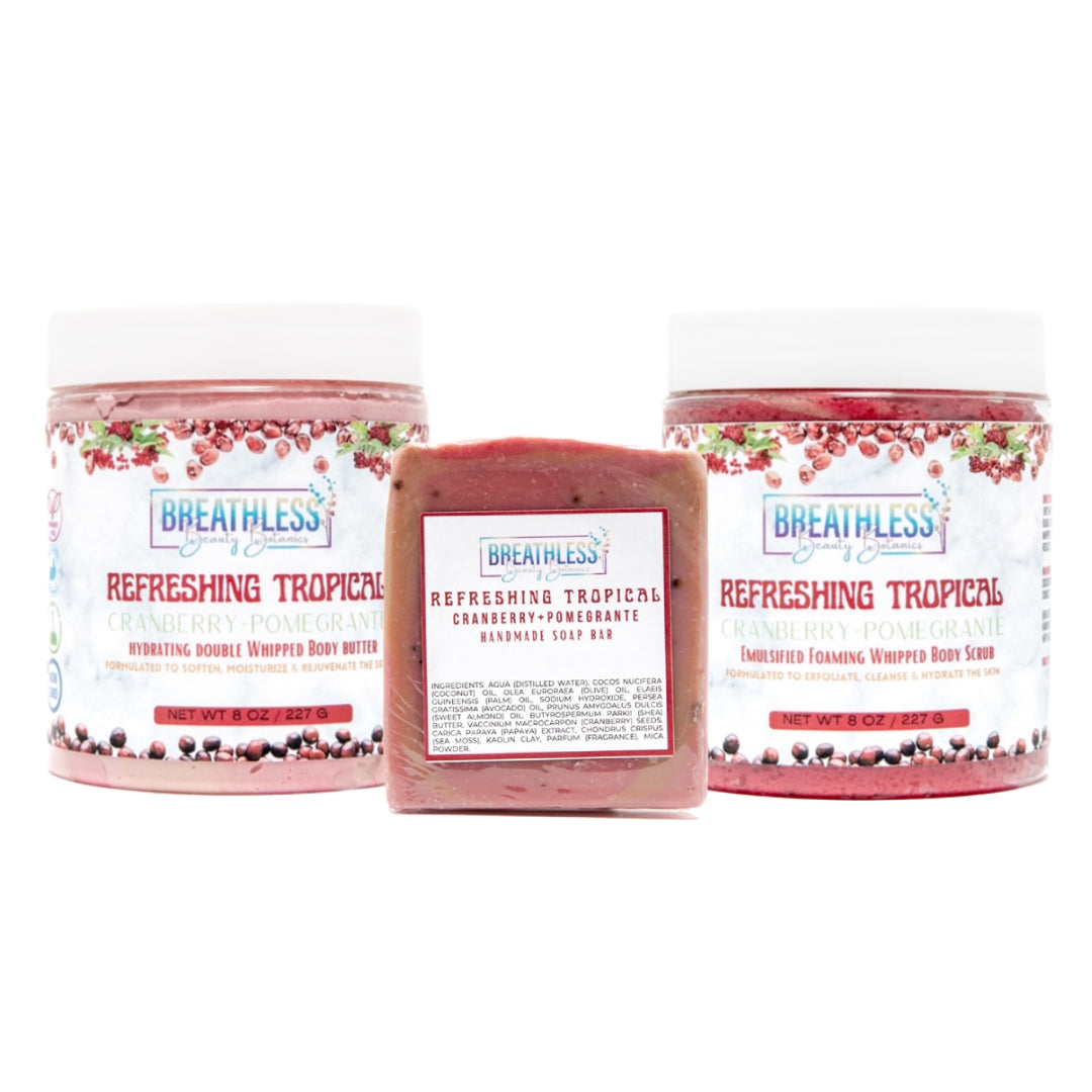 Refreshing Tropical Cranberry + Pomegranate Deluxe Bundle