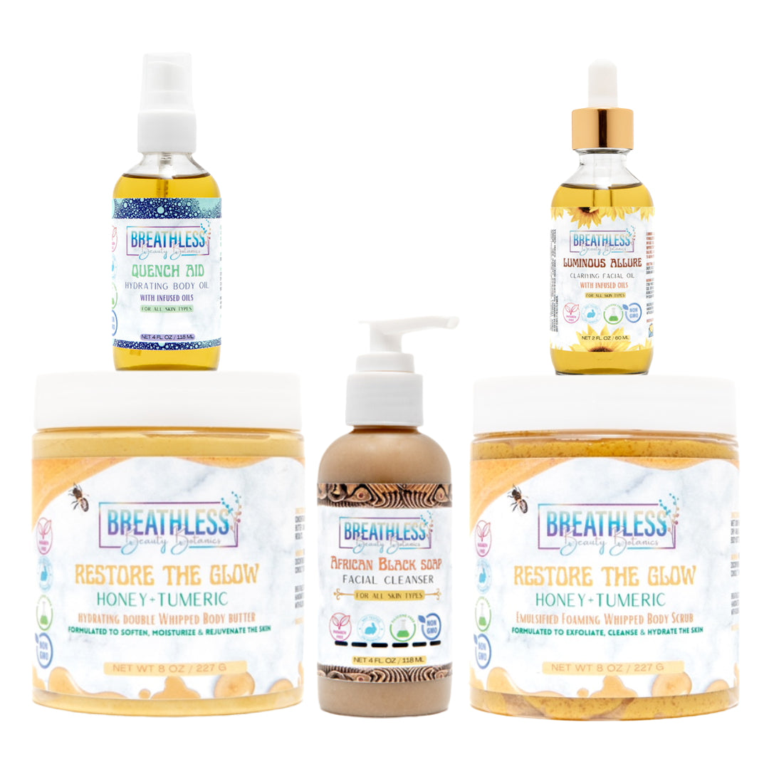 Restore the Glow Honey + Tumeric VIP Bundle