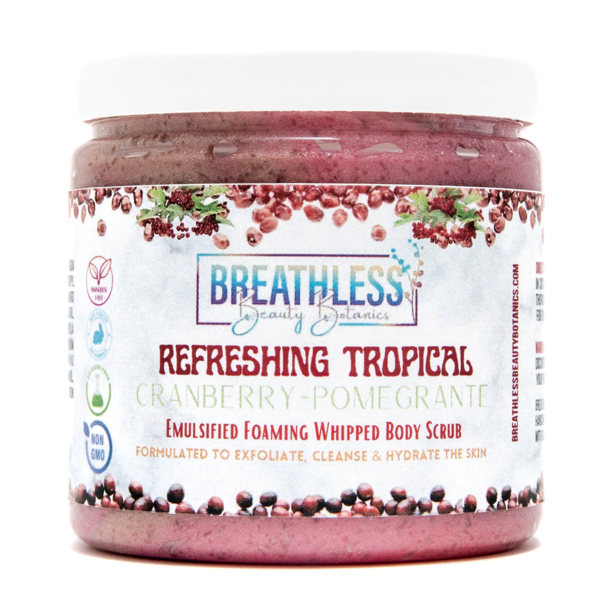 Refreshing Tropical Cranberry + Pomegranate