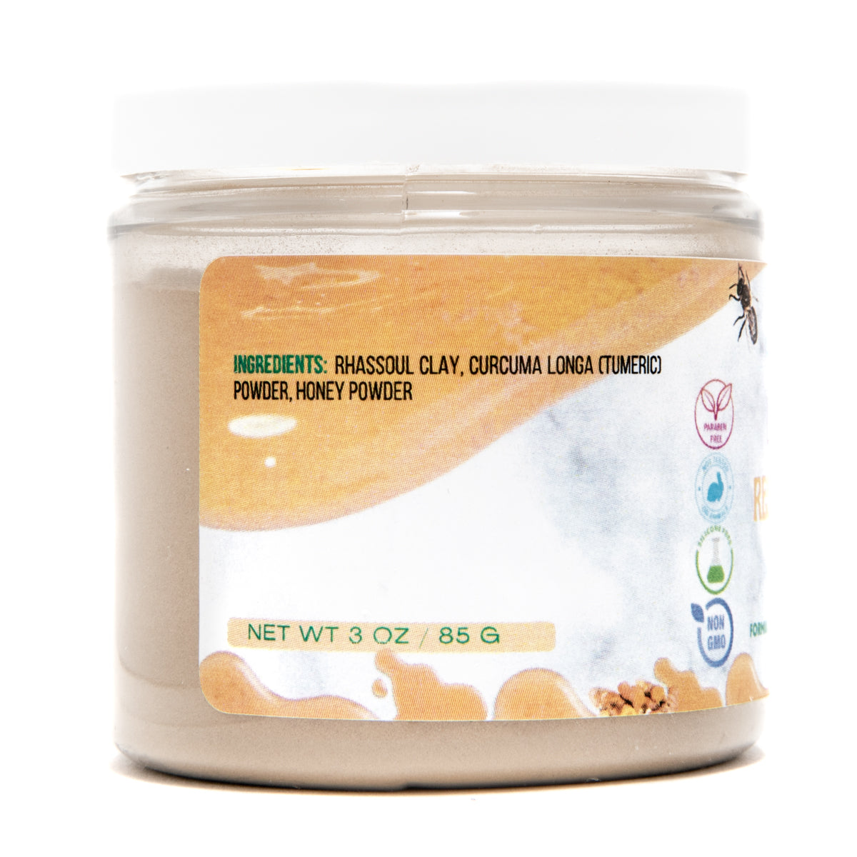 Restore the Glow Honey + Tumeric Dry Facial Mask